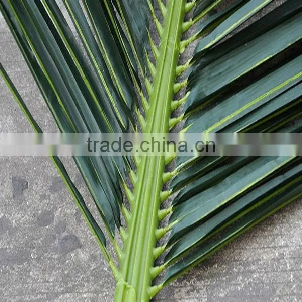 manufacturer garden decorative plastic artificial palm tree leaves
