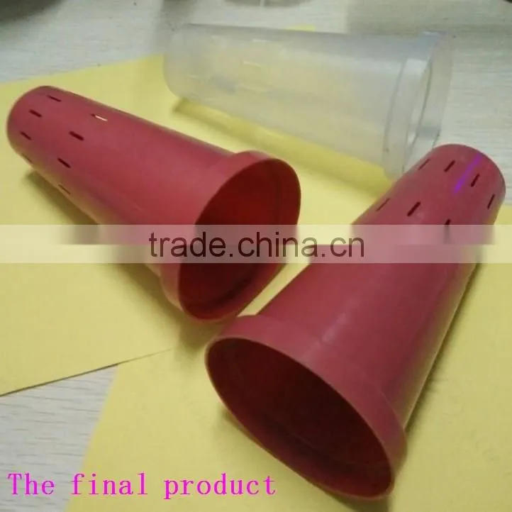 Custom Hydroponic Grow Systems plastic engraftment basket Net Planting pots
