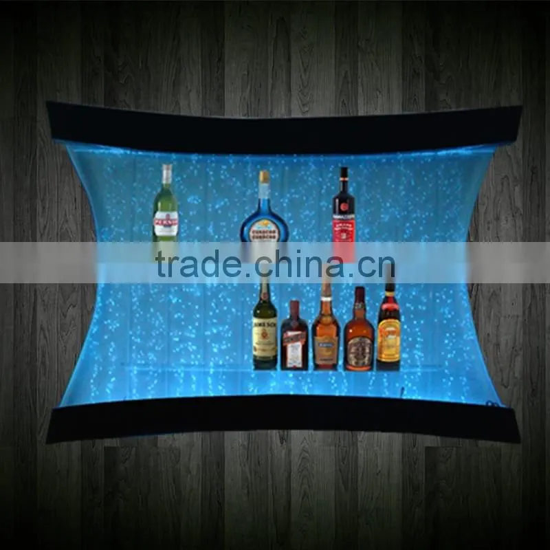 colourful led bubble wall mounted with frame