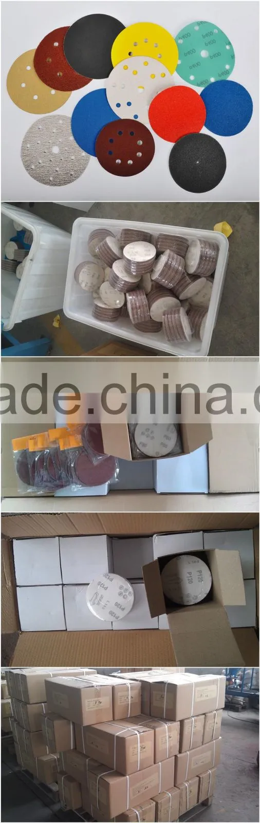 115mm color aluminium oxide wheel polish machine sand paper