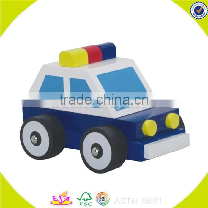 wholesale fashion kids wooden car toy hot sale baby wooden car toy special baby wooden cow car toy W04A034