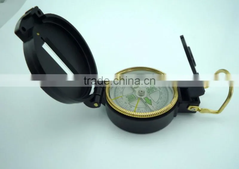 Outdoor camping compass,Customizable logo with cover the compass