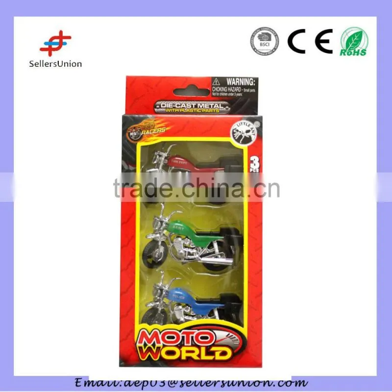 3pcs free wheel race motorcycle