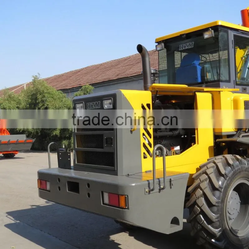 low price HZM 932 earth moving machinery wheel loader with WEICHAI