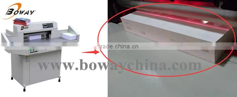 BOWAY Classical 520mm electric Programmed A3 A4 Book Paper trimmer with book table