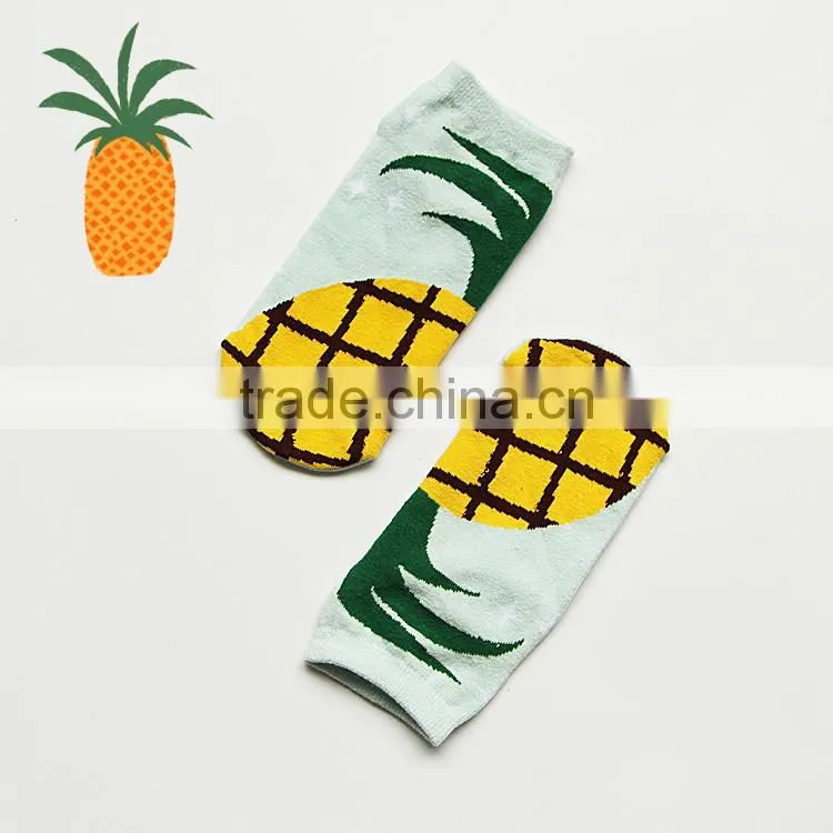 2015 Top Selling Fruits And Vegetables Pattern Fashion Socks Creative Winter Socks Custom Print Socks