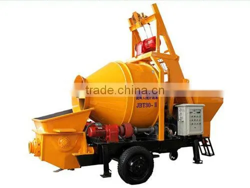 Hot Sale JBT30 Concrete Pumping Machine And Concrete Mixer
