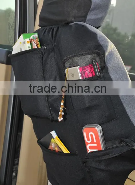 Plush Material 15pcs Set Zipper Cover Seat Cover with Multi Pockets
