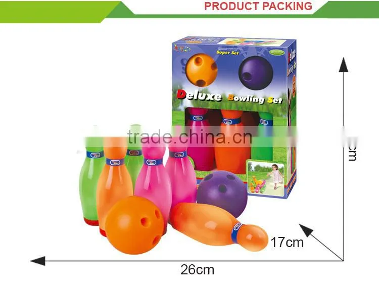 Hot sale sport game toy kids house mini led light bowling ball