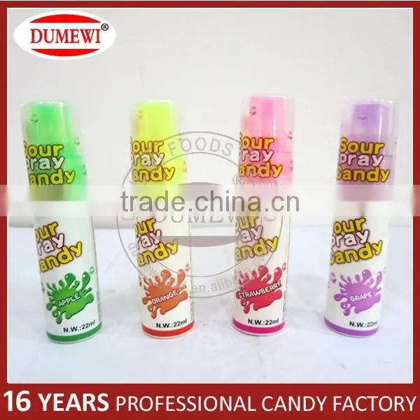 Fruit Flavor Bottled Spray Candy/ Spray Liquid in Tube