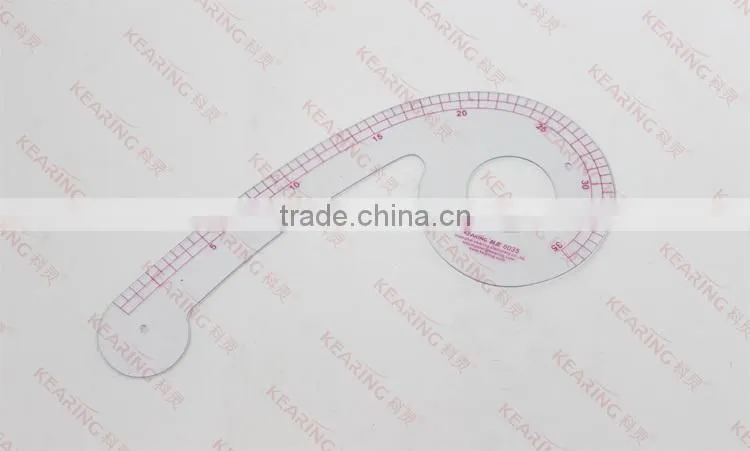 Kearing brand french curve rulers, neckline curve ruler # 6035