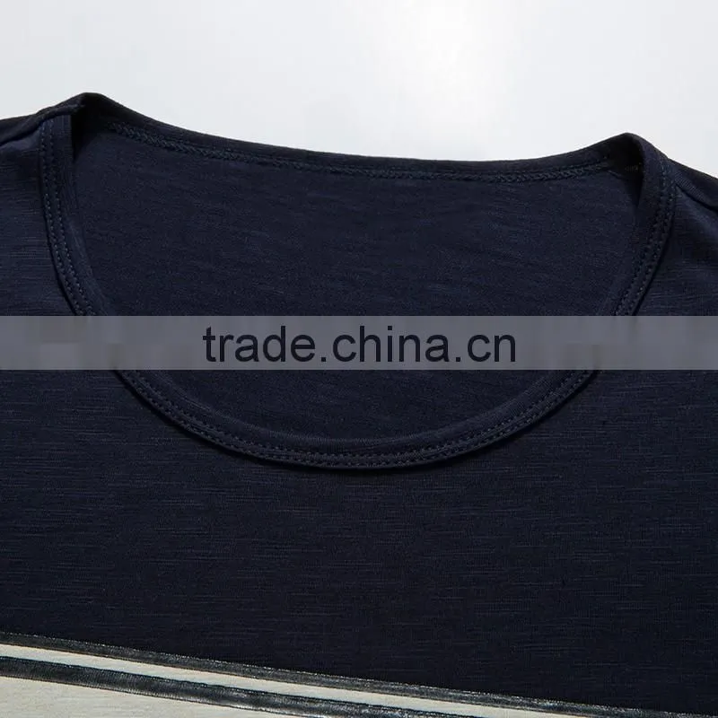 NEW Design Casual Slub BAMBOO Cotton t shirt Men offset 3D printing O-neck special cool Top Tees