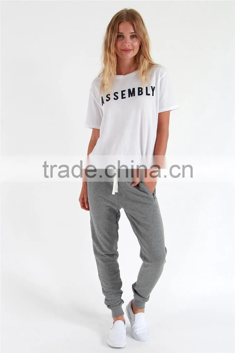 Factory OEM pants summer gym trousers jogger pants for women
