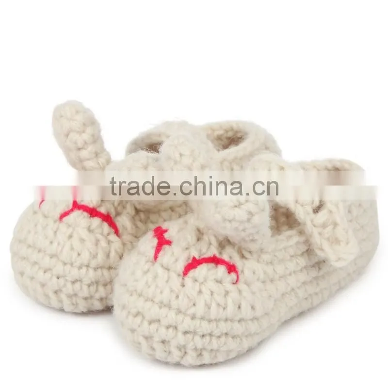 Top sale custom crochet baby shoes handmade knited baby shoes LBS20151223-44