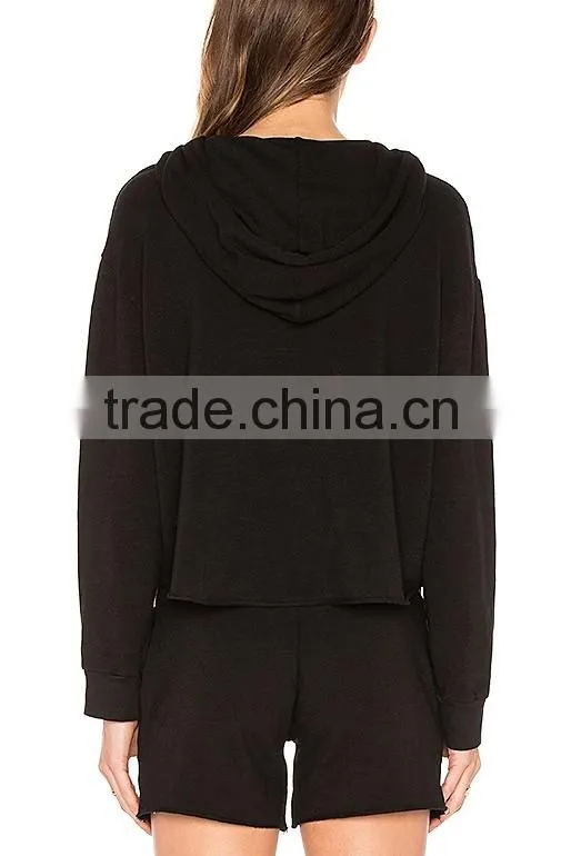 2017 OEM apparel womens tracksuit with hood sexy slim fit tracksuit women sport sets