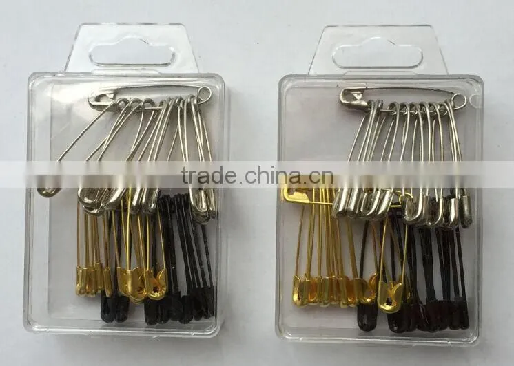 Hang tag safety pins with different size