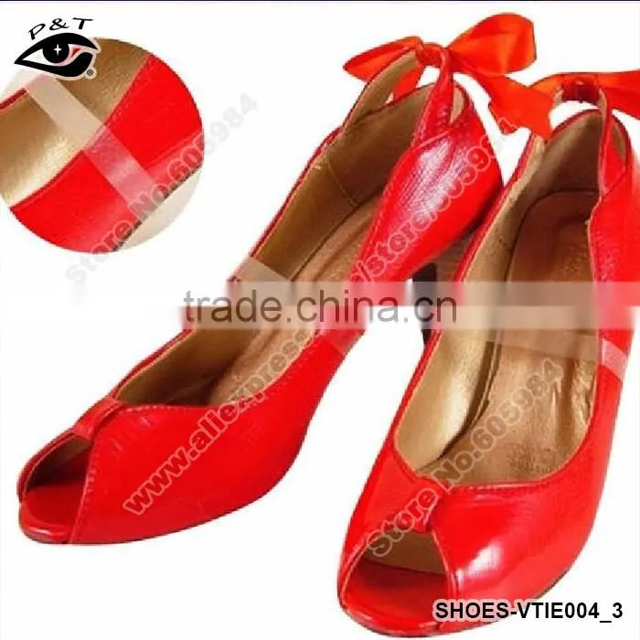 Silicone Elastic Band Ribbon Shoe lace Clear Shoe Straps for High Heeled Shoes Accessories for Ladies Girl