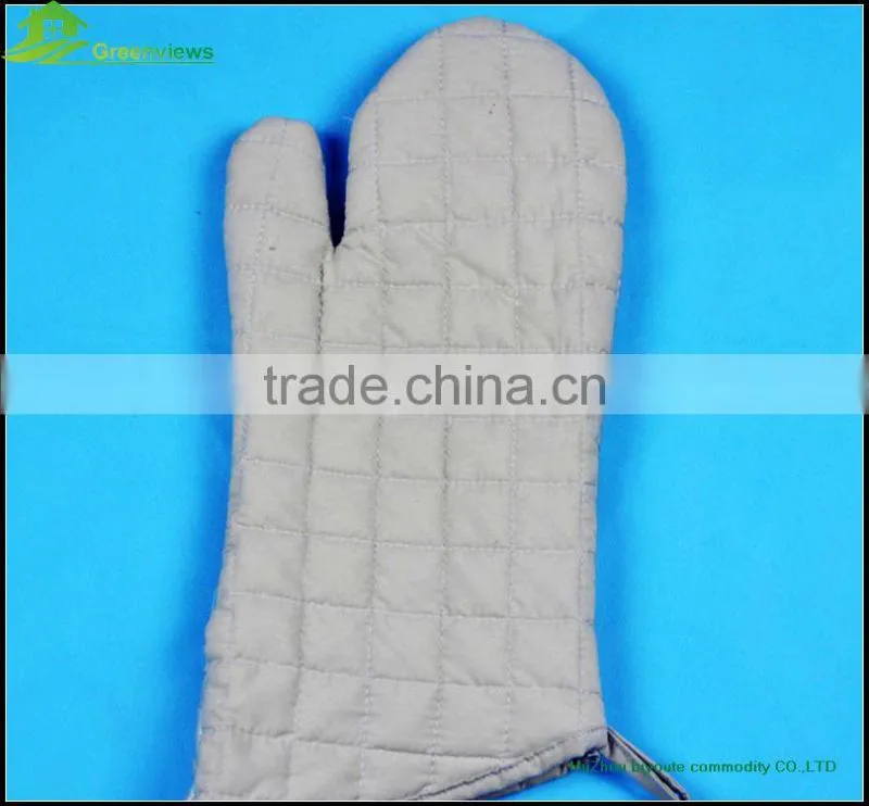 High quality extra long silicone oven mitts heat protective glove with cotton