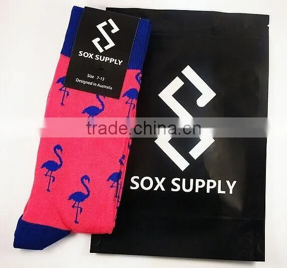 Custom Men Dress Socks Business Cotton Socks Happy Socks for Everyday ZP007