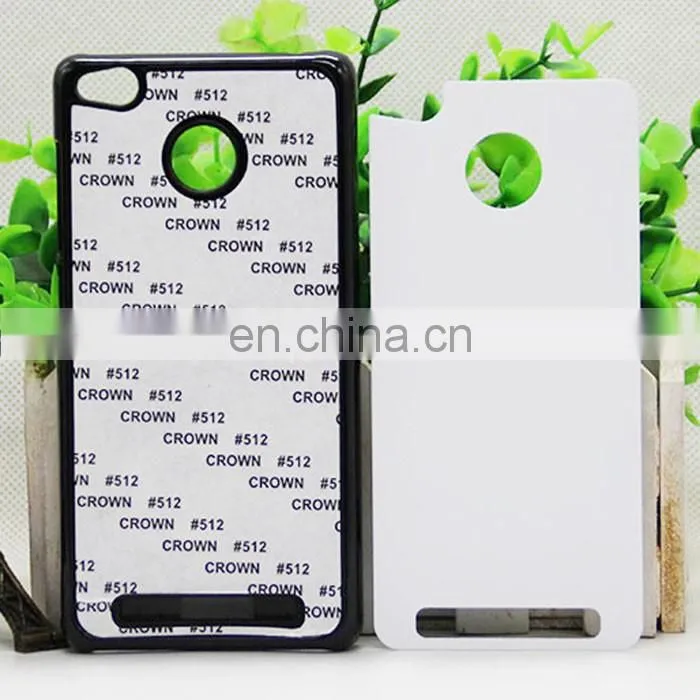 2d sublimation PC plastic blank smartphone case cover for Prosub-XiaoMi Redmi3S Prime