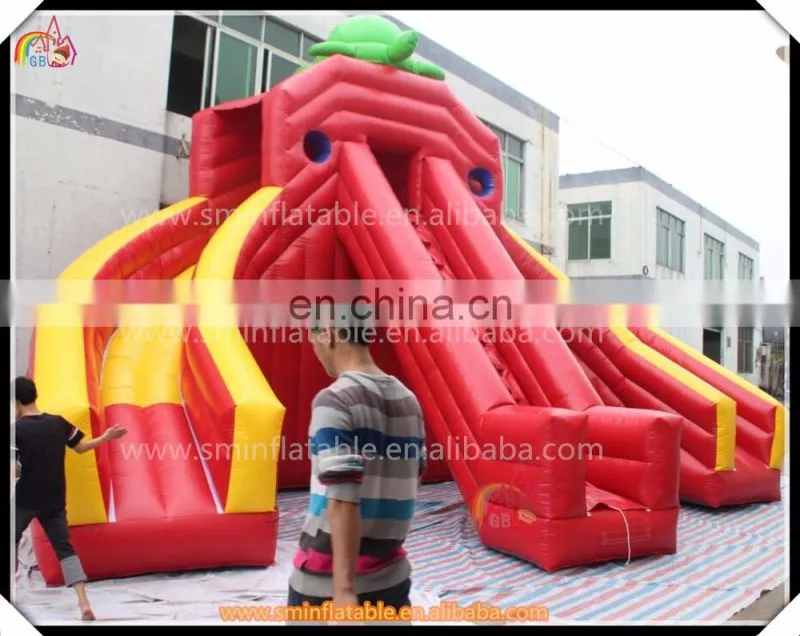 Commerial inflatable water slide, inflatable ocean theme slide for kids