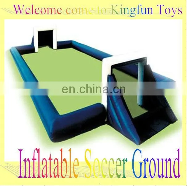 inflatable water soccer game
