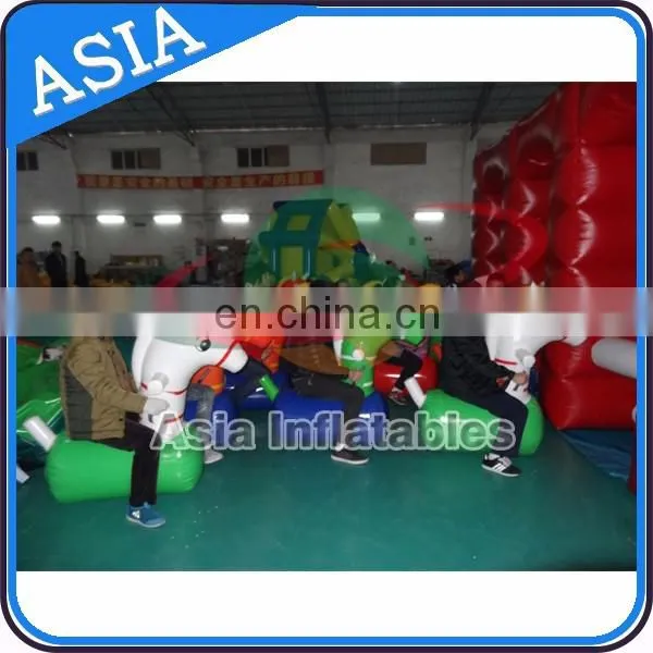 Commercial grade pvc inflatable pony hops /hippity hops bouncer
