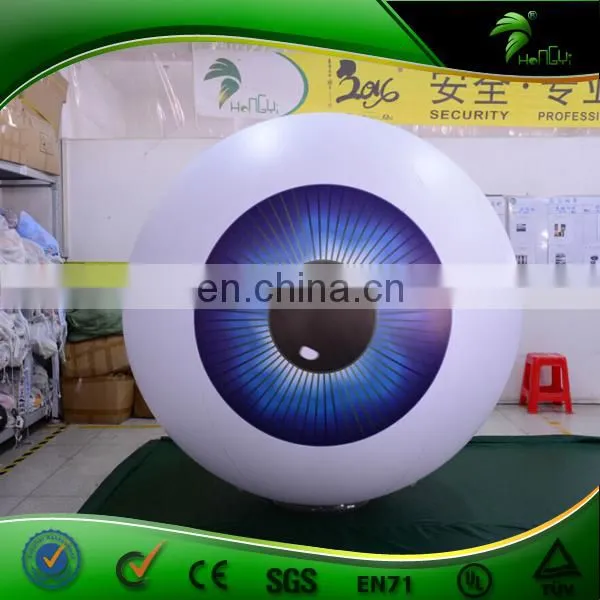 Giant Inflatable Halloween Eye Model , Inflatable Parade PVC Custom Eye , Advertising Inflatable Hanging Balloon