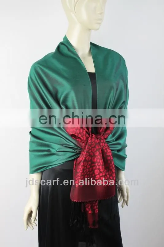 hijab silk scarves JDS-131# elegant luster and soft silk hijab