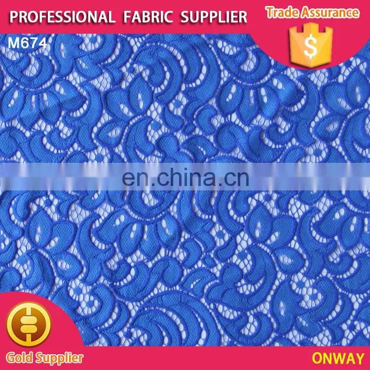original design china textile women garment fabric nylon cord lace