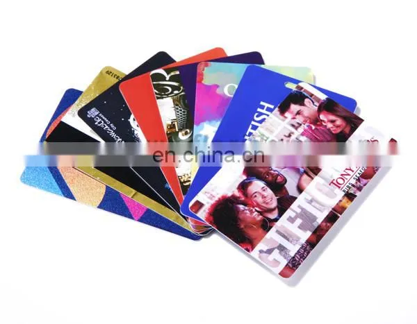 Bulk custom Design silk screen printing plastic VIP cards/ business cards/play cards