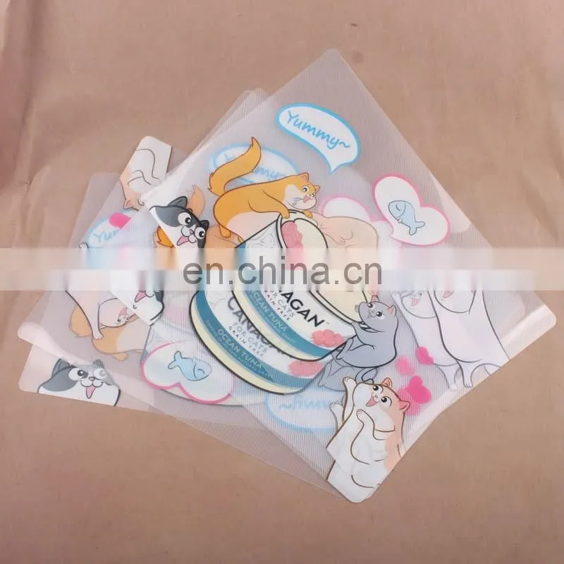 2017 BSCI Customers Advertising Logo Promotional plastic pp placemat