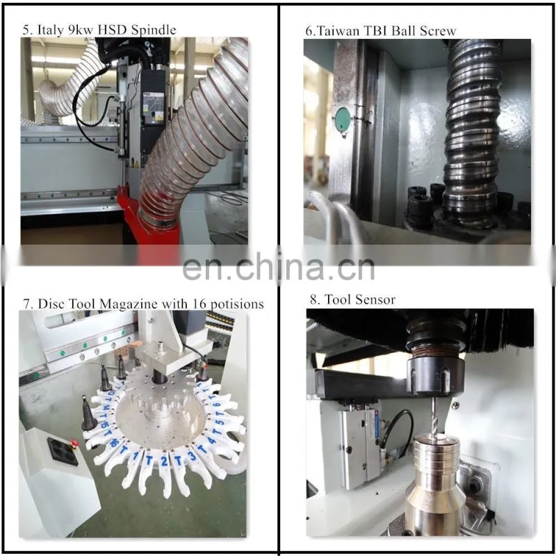 Discounted Price !! Jinan 1325 ATC cnc router , wood engraving cnc router machine for furniture, Acrylic,MDF,PVC,ACP