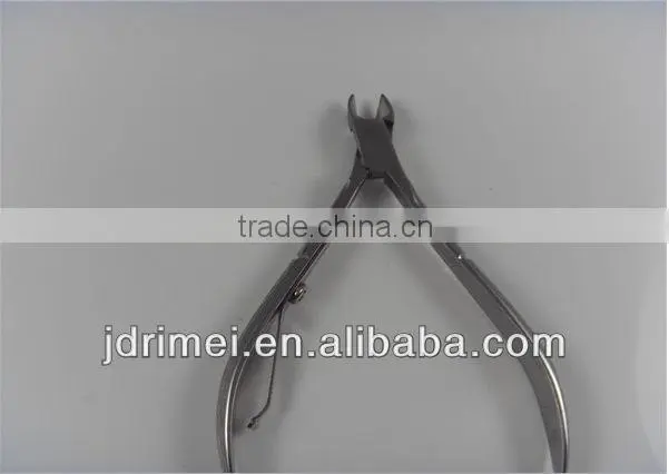 professional stainless steel cuticle clipper for manicure