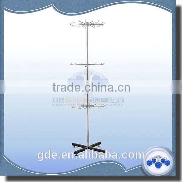 wholesale metal chrome 3 layers rolling garment rack