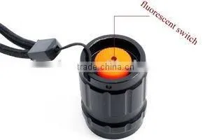 aluminum zoom cree led xml t6 torch with clip