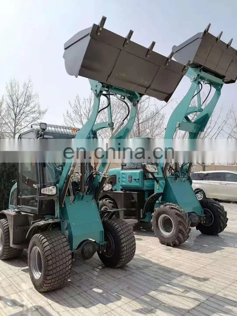 Mappower 1TON WL08 ZL10 910 Articulated Mini wheel loader With Various Attachments