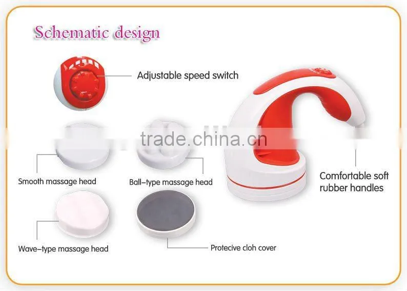 Electronic hot new vibrating fat burning massager