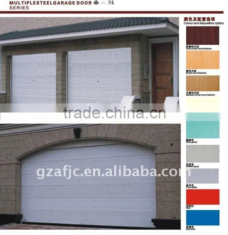 Guangzhou steel garage door, garage door window inserts