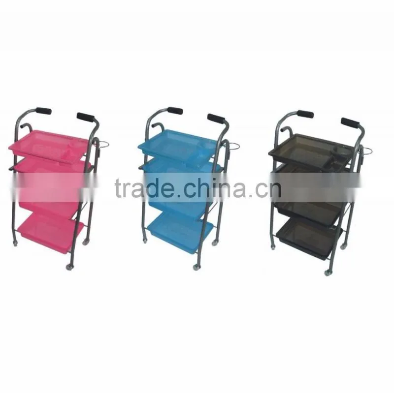 Beiqi Traditional Salon Trolley Hairdressing Waxing Tattoo Beauty Equipment Manicure Spa for Sale