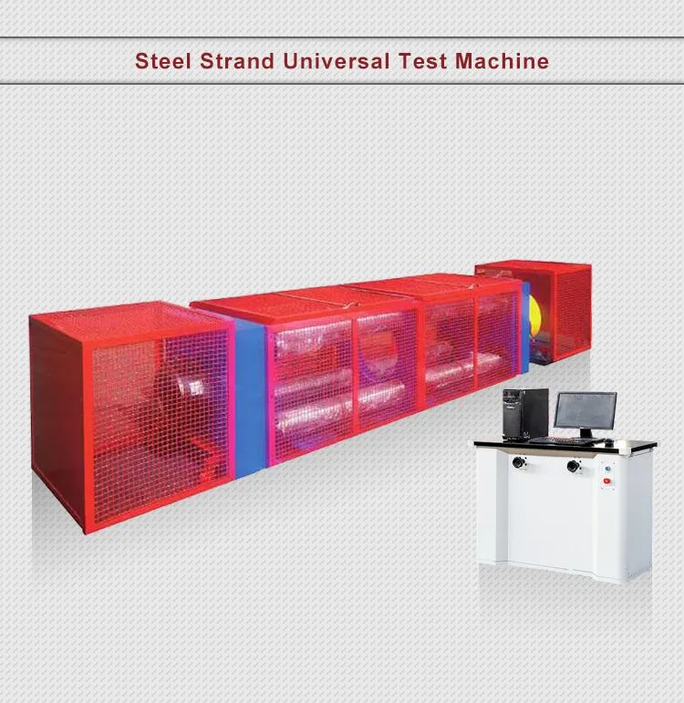 HST Wire Strand Tensile Tester Stressed Steel Tensile Testing Stress Relaxation Testing Machine