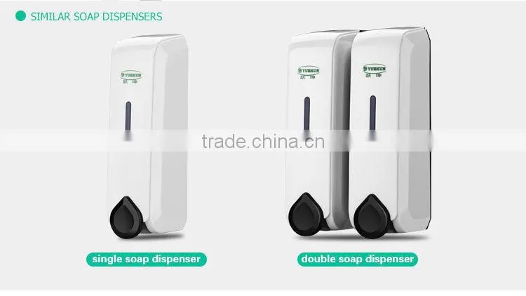 wall mounted hand wash lotion soap dispenser holder 350ml mini sigle manual wash dispenser wholesale soap gel dispenser YK1508