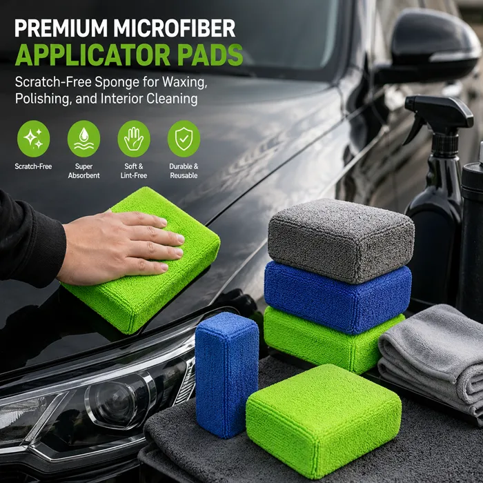 Premium Microfiber Applicator Pads for Car Detailing.png