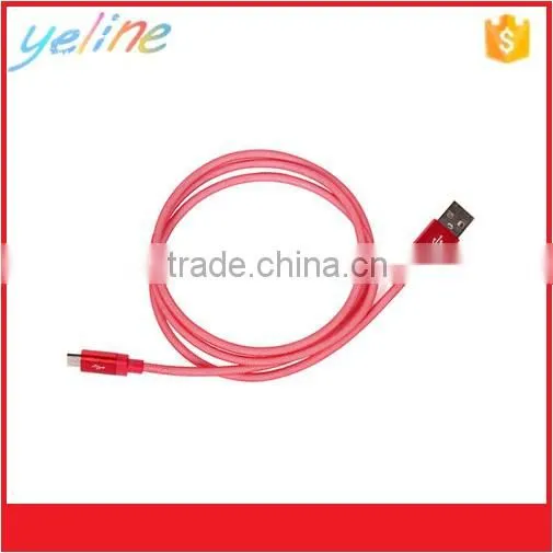 V8 Fishing net grain data cable for huawei 7i/mate 8/P9
