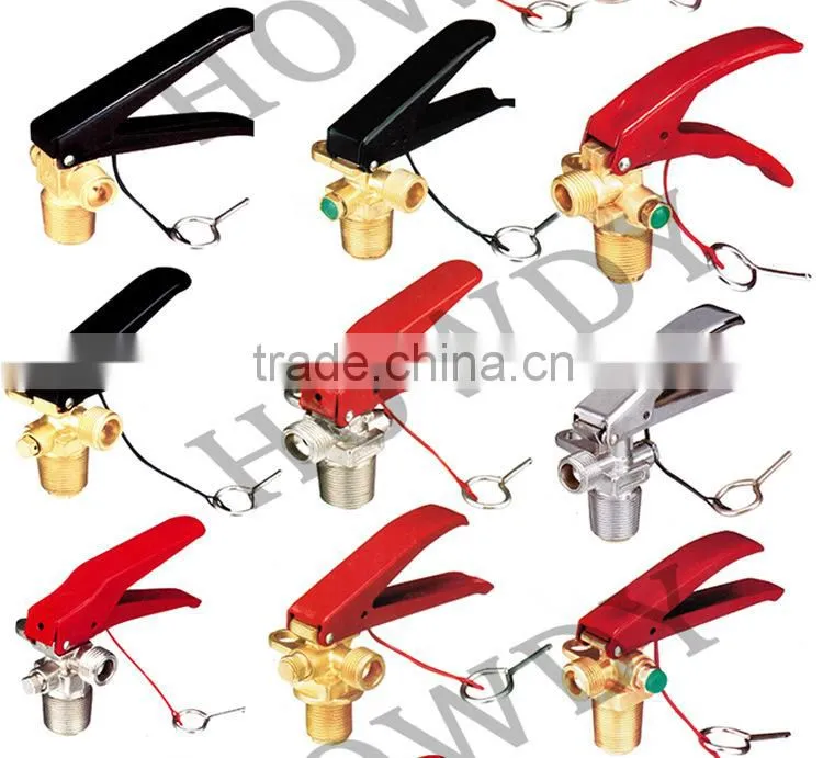 Portable CO2 fire extinguisher red cylinder with ISO, CE, EN3 approve