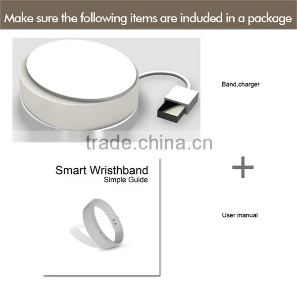 Stylish gifts heart rate monitor smart bracelet