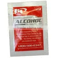 alcohol wet wipe