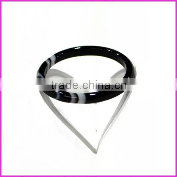 RG1007 Black Onyx Band Rings