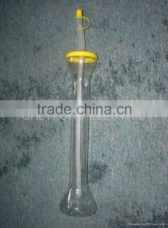 plastic drinking cup lid straw -1600ML