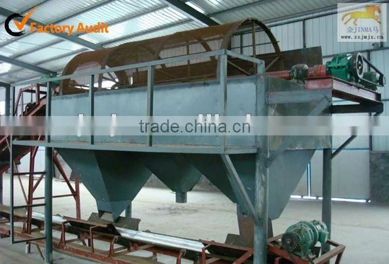 Mobile Gold Panning Equipment Rotary Drum Screen